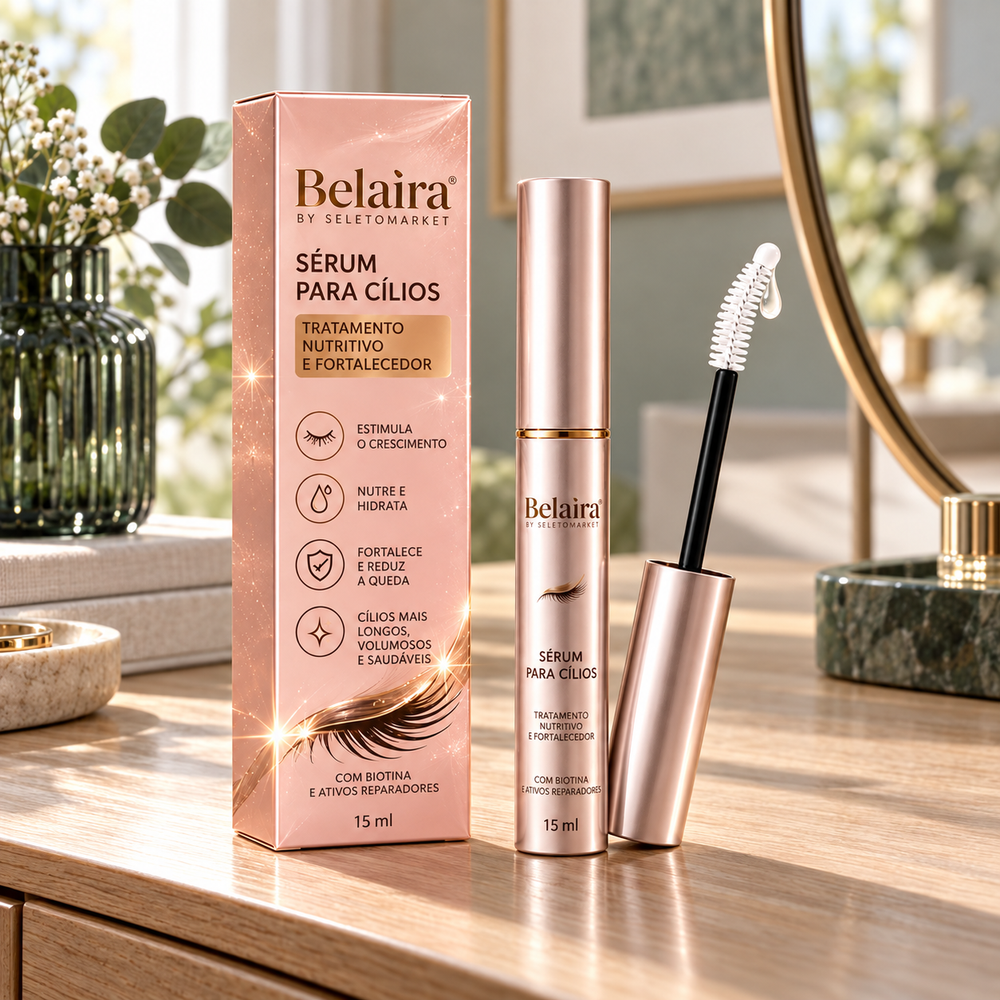 Sérum para Cílios Belaira com Biotina – 15 ml