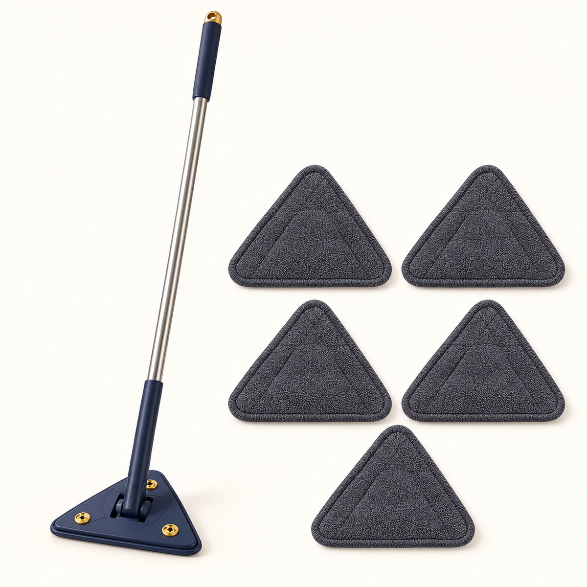 Kit com cinco panos de microfibra