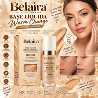 Base líquida Belaira Warm Change com FPS 15