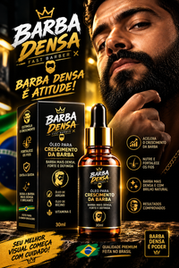 Óleo para barba Barba Densa 30 ml com caixa