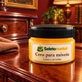 Cera de Abelha em Pasta para Cuidado de Móveis de Madeira