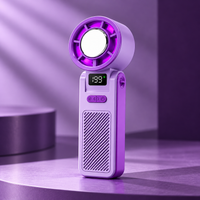 Mini ventilador portátil Kryolux lilás