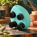 Massageador Capilar Elétrico com 4 Cabeças de Silicone