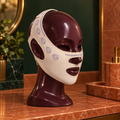 Máscara Facial Ajustável com Faixas Autoaderentes e Aberturas