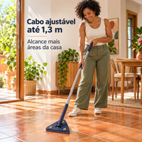 Cabo ajustável até 1,3 metro em uso doméstico