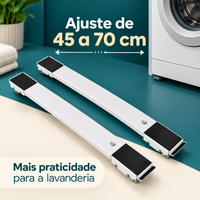 Kit de dois suportes reguláveis de 45 a 70 cm