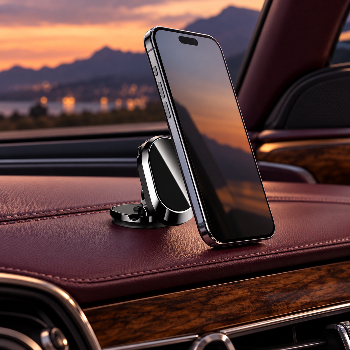 Suporte magnético automotivo 360 para celular